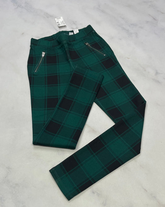 Jegging : skinny carreauté neuf ! 8 ans fille .