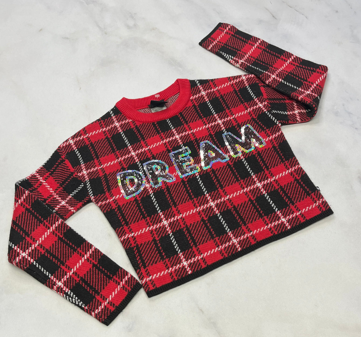 Tricot doux : Dream brillant neuf ! Mi hanches neuf ! + 7 ans fille .