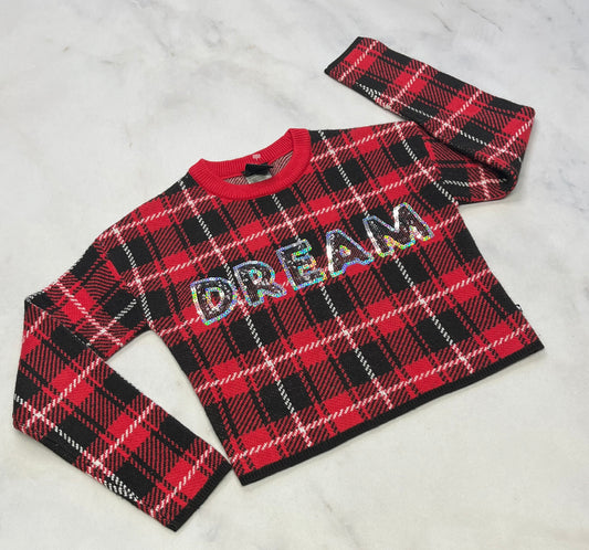 Tricot doux : Dream brillant neuf ! Mi hanches neuf ! + 7 ans fille .