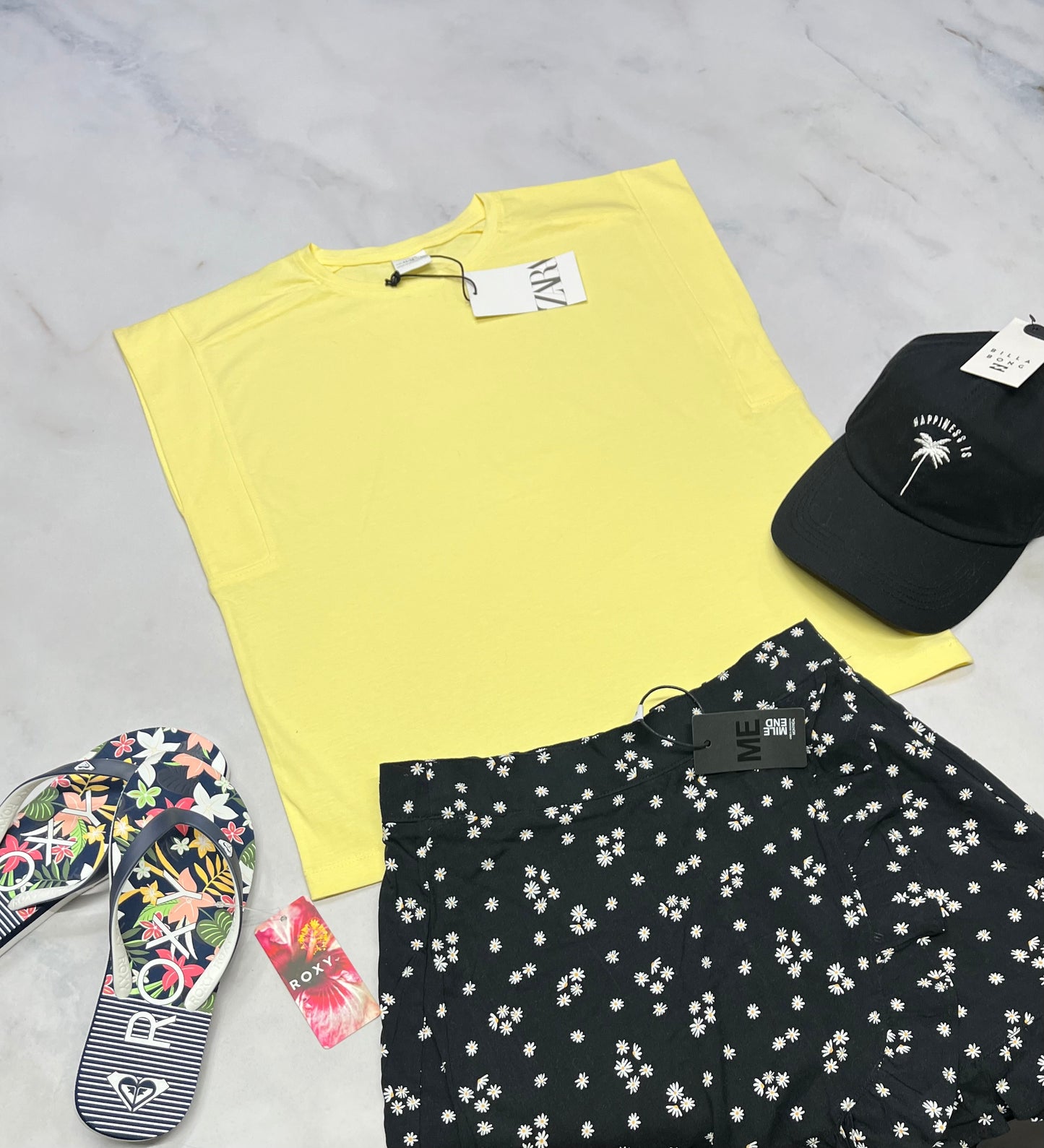 🌻 Camisole : ZARA coupe boxy tendance 12 ans fille neuve !