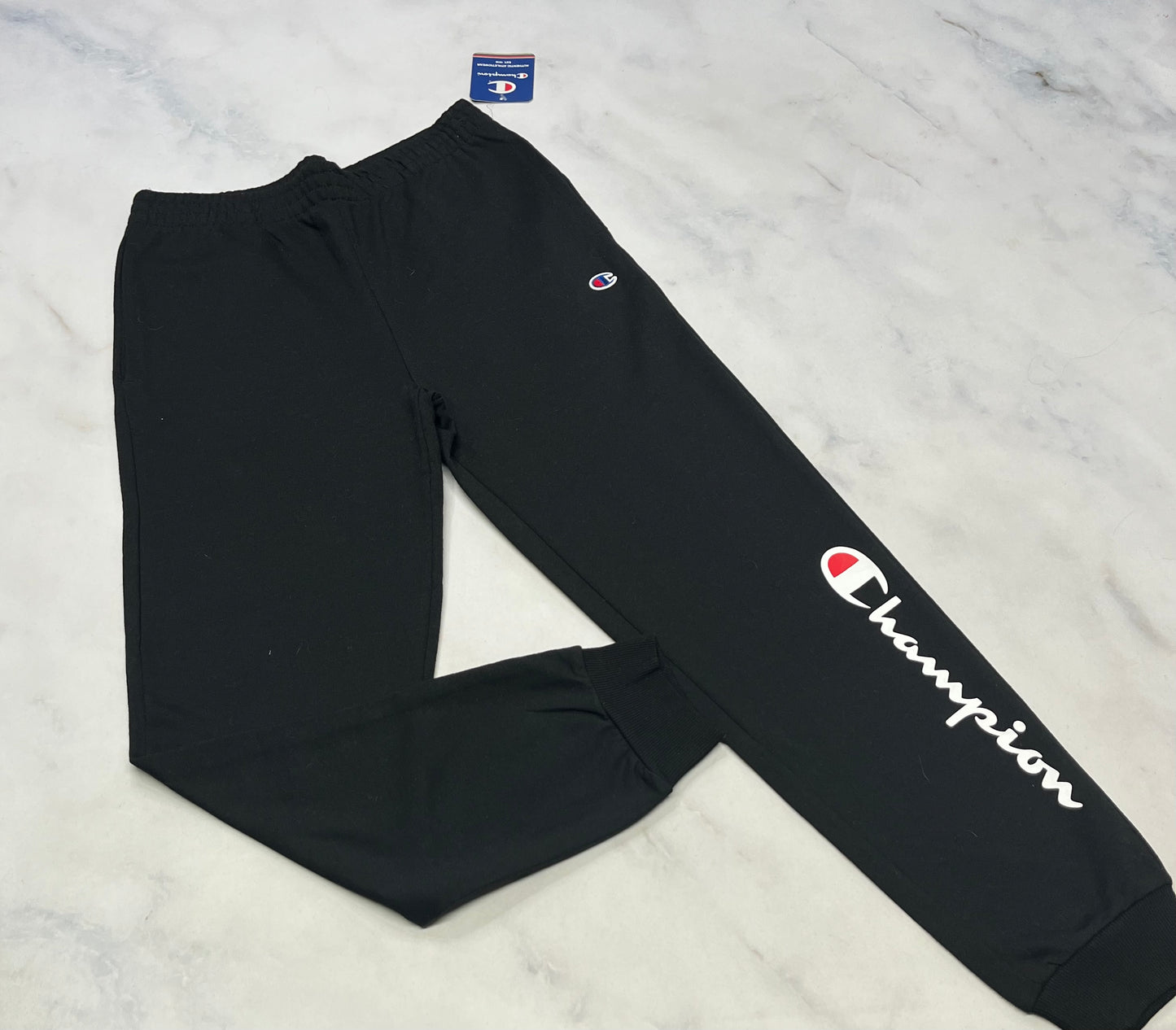 Jog. Champion : noir 14-16 ans neuf! Garçon.