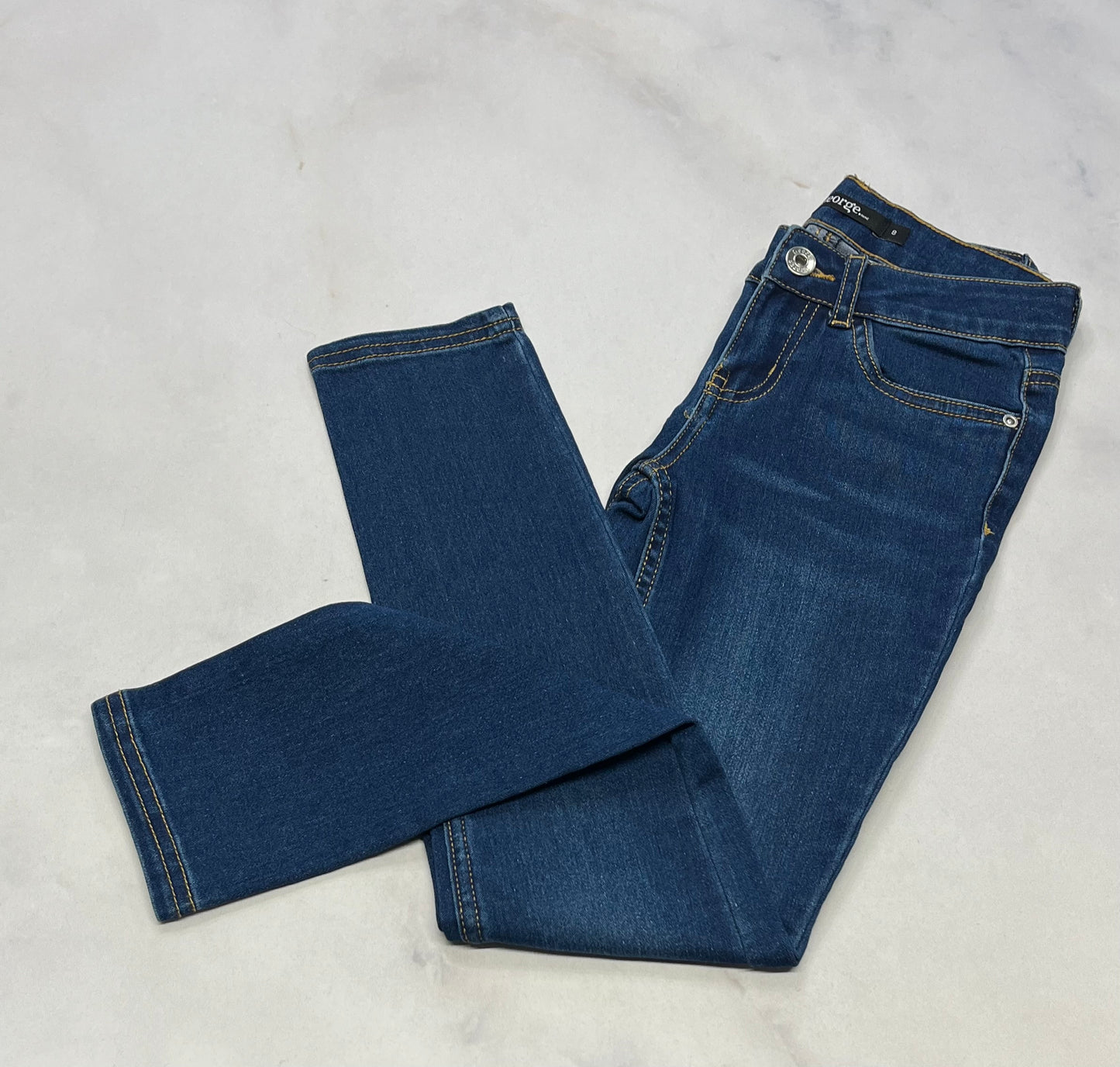 Skinny : Jegging jeans ultra mou 8 ans fille comme neuve !
