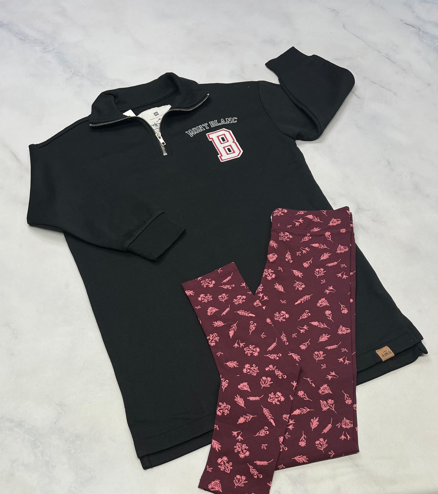 Duo Tag neuf! Robe en ouaté neuve + Leg. neuf! duo 8 et duo 10 ans