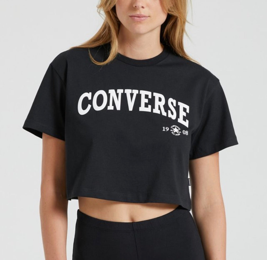 💕 Manche courte : Converse look écourté S/ femme neuf !