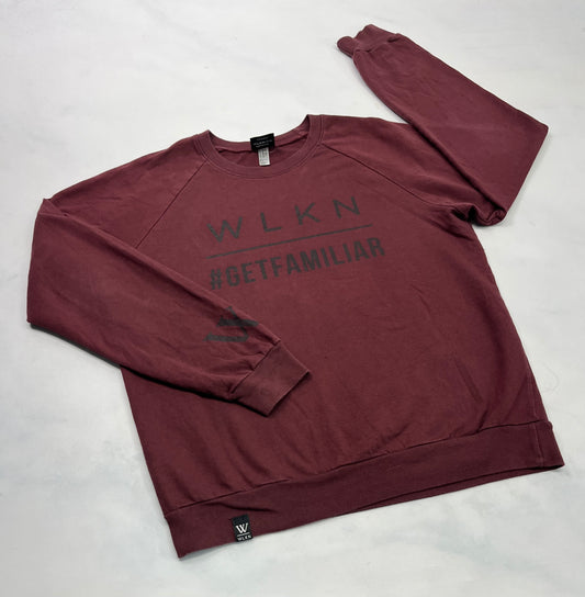 SOLDE !! WLKN : Ouaté bourgogne WLKN M( fait small homme ) un peu pâli .