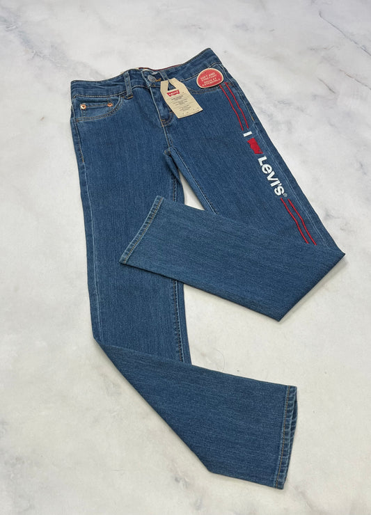 Jeans Levis : Coupe copine (8-10 ans ) et (14-16 ans ) folle dispo . Soft/ neuve !