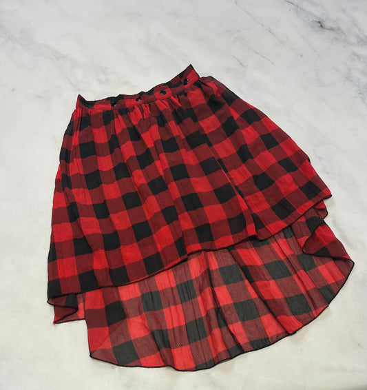 Airoldi jupe : taille élastique doublure int. + longue au dos . 8 ans fille comme neuve .