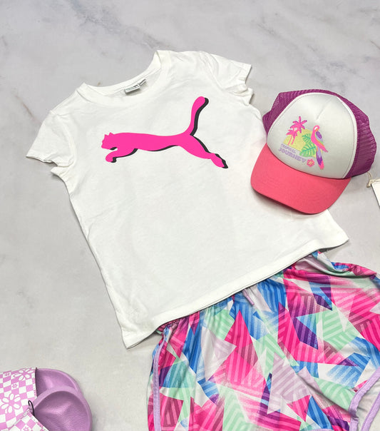 😍 Manche courte : Puma 8 ans fille neuf !