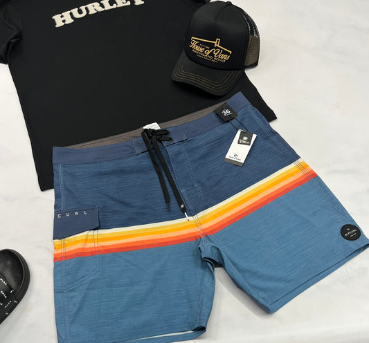 ☀️Board short : Ripcurl tissu léger Gr:36 homme tissu léger qui sèche rapidement .