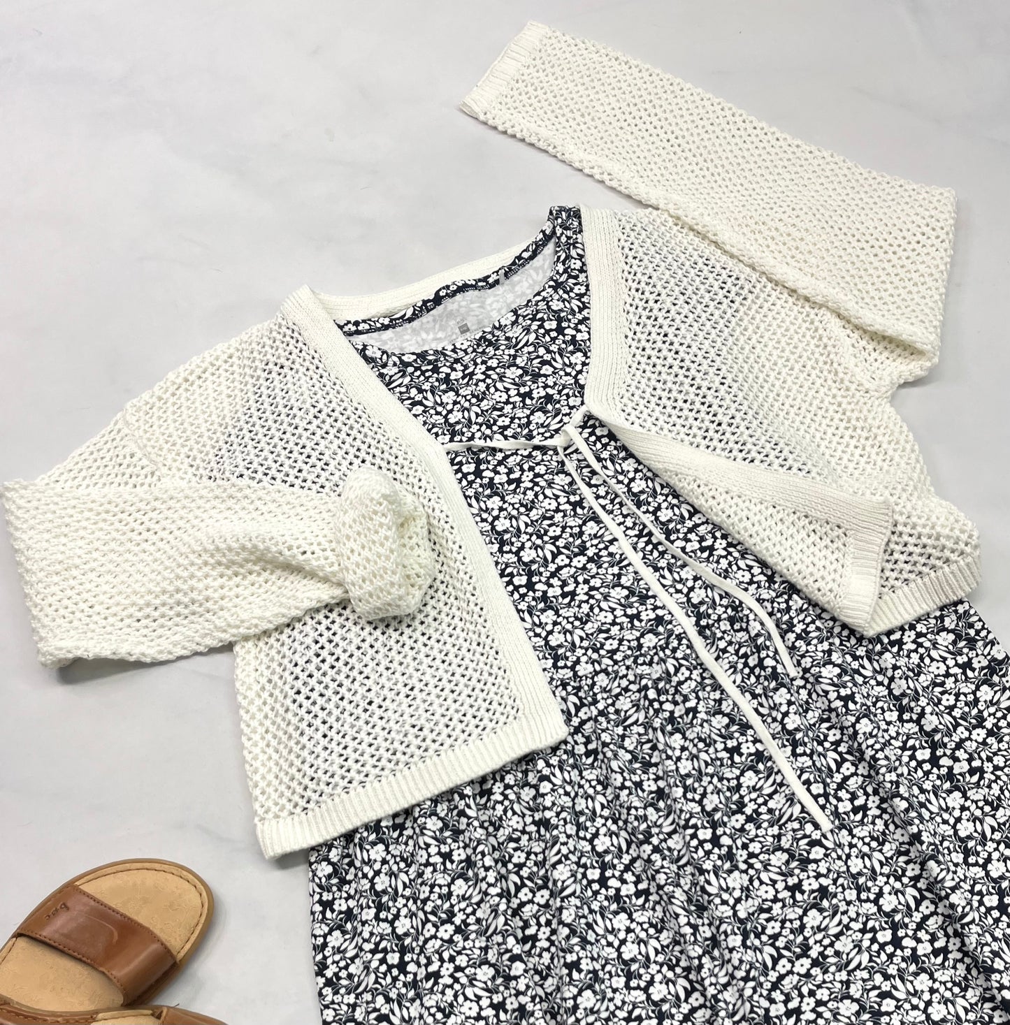🌿 Veste crocheté : Defrost M femme coupe relax confo neuve !