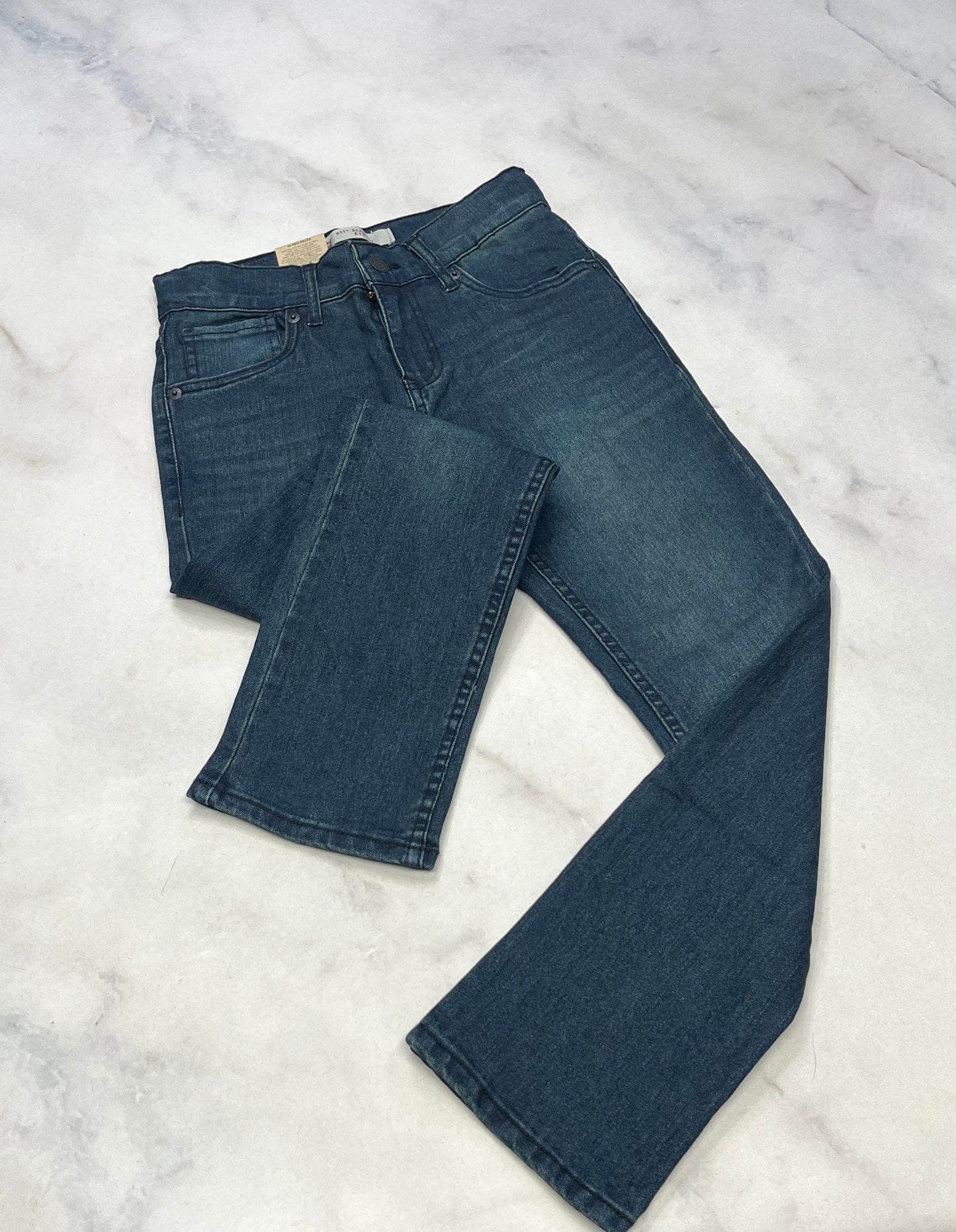 Levis : Jeans bleu / fille  ajustable neuve ! 8 et 10 ans