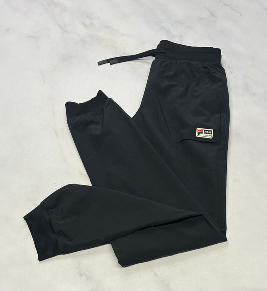 Fila : Jogger en tissu qui ne décolore pas style toile mât doubler en coton mou hyper confo. 10-12 ans fille neuf!