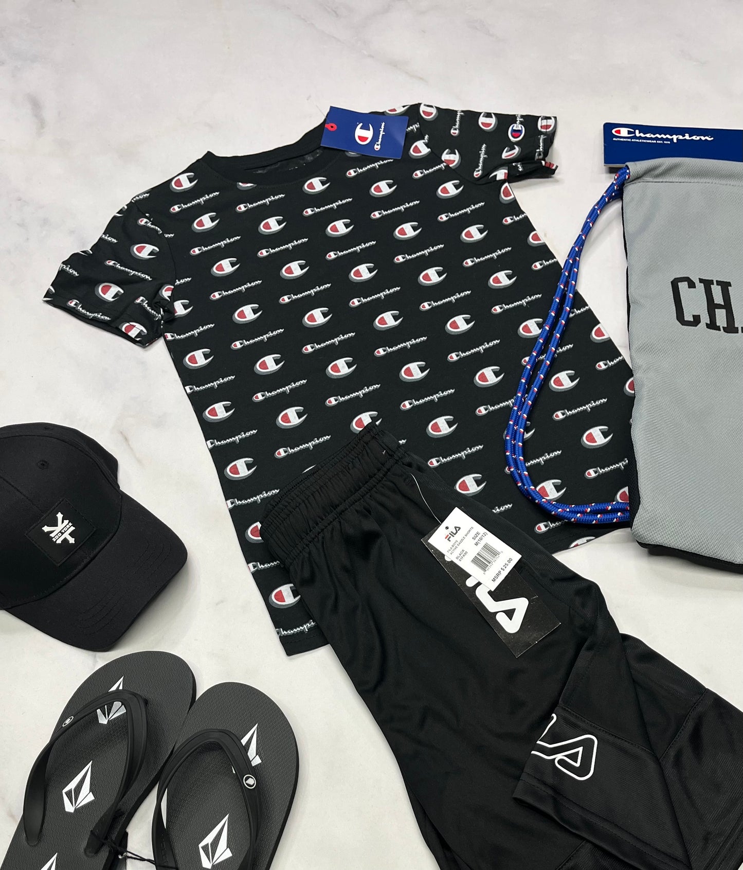 🤩 T-Shirt : Champion M+10 ans garçon neuf !