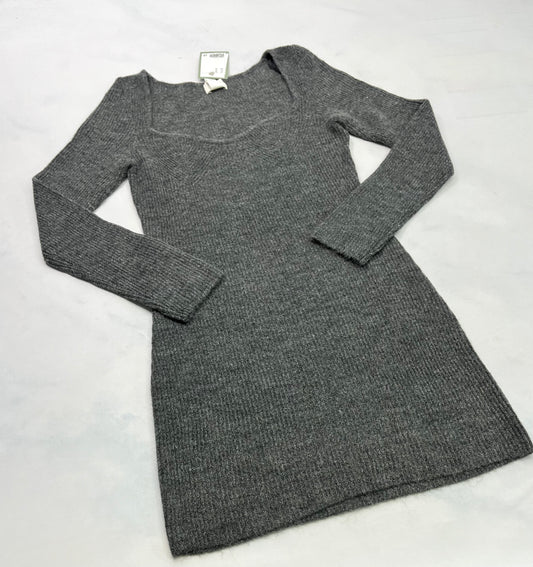 Robe en tricot : grise neuve . S/ fit M/fit et large stretch confo .
