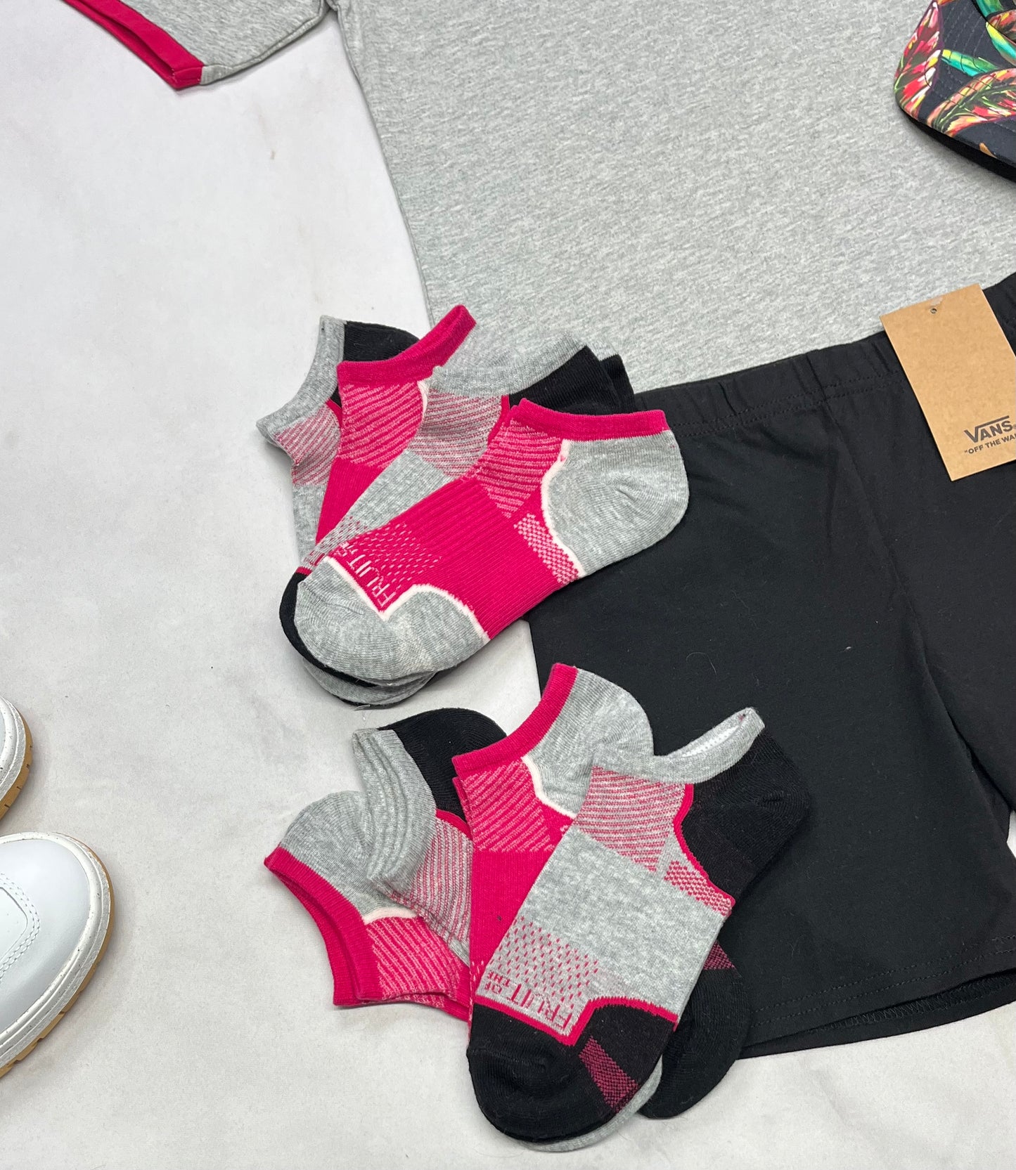 🌷 2x lots : de 4 paires de bas ch.neuf ! Pour fille (10-12 ans ) neuf !