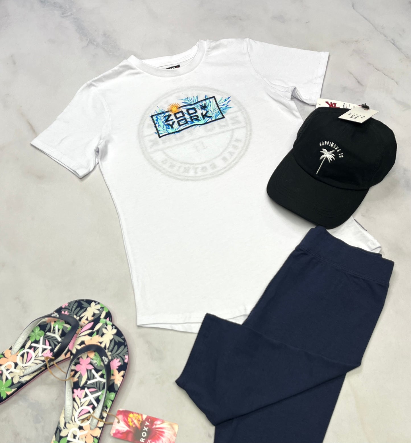 🩵 Manche courte soft : Zoo York fait 12-14 ans fille neuf ! Beau logo au dos .