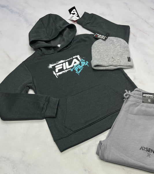 ❄️ Cagoule : fila en polar doux intérieur 8 ans garçon neuve .