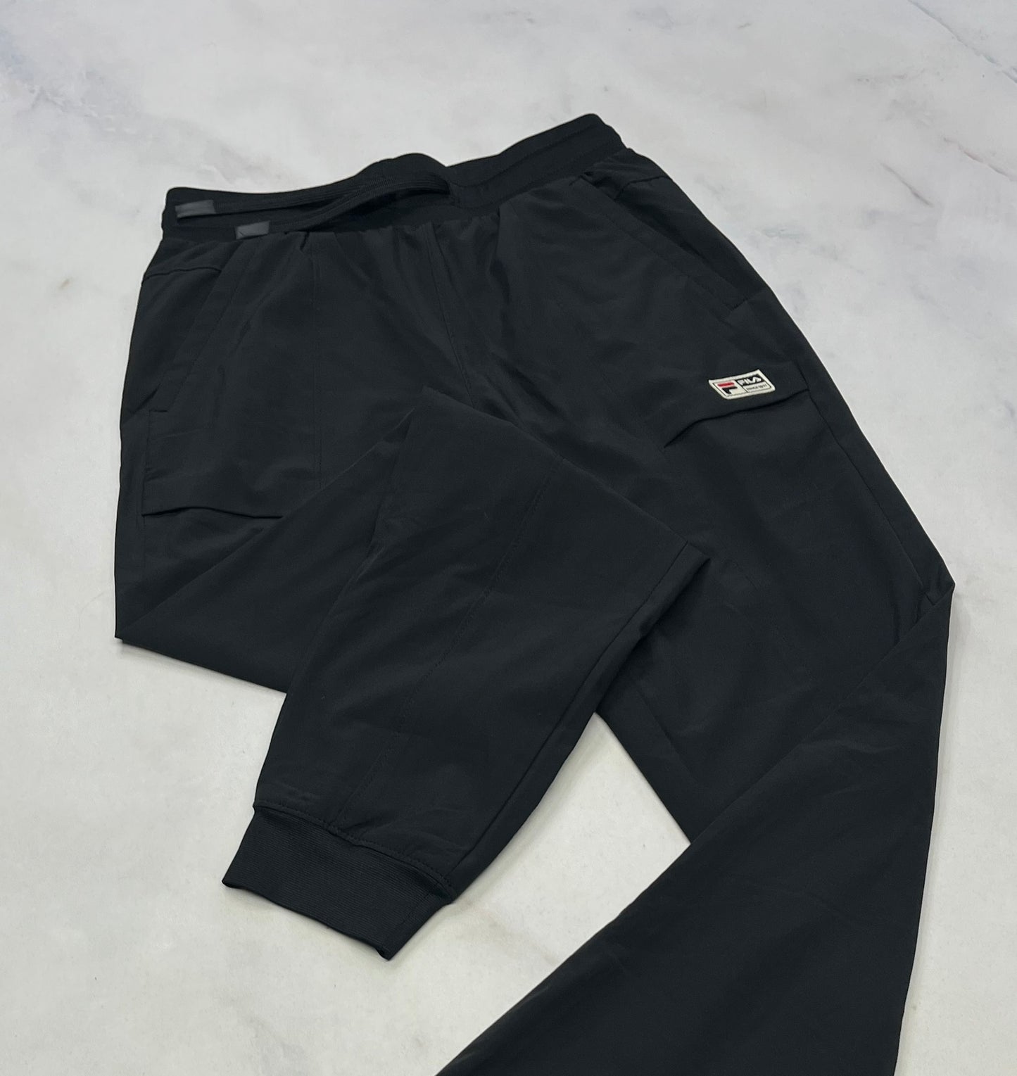 Fila : Jogger en tissu qui ne décolore pas style toile mât doubler en coton mou hyper confo. 10-12 ans fille neuf!