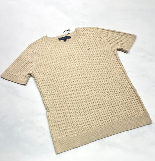 TOMMY: tricot manche courte / femme