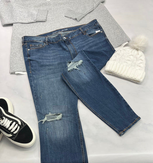 💜Skinny jeans : Stretch taille haute . Gr :20(2XL) neuve .( longueur pour  petite .)