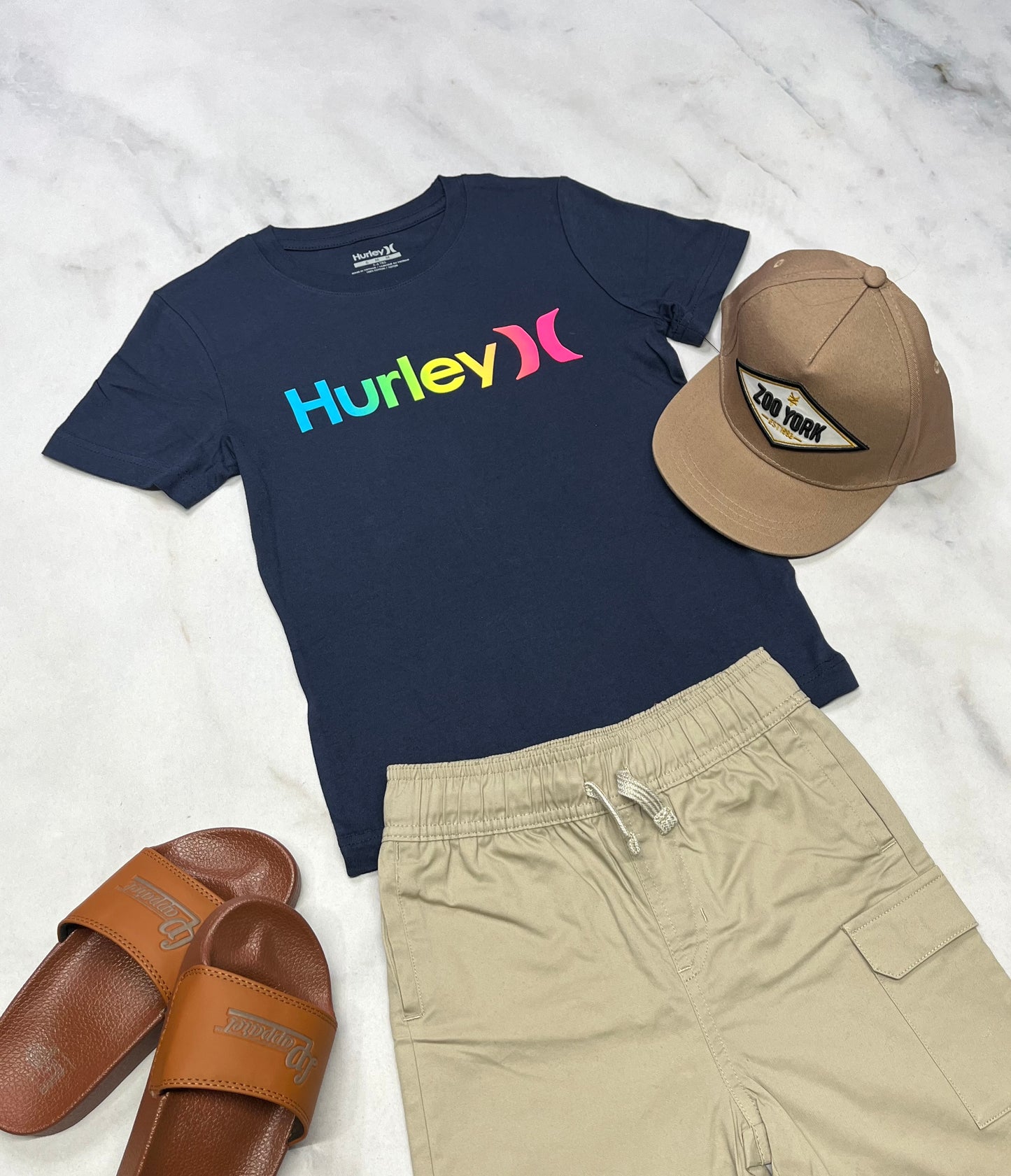 🌵 Manche courte : Hurley marine fait 5-6 ans garçon   neuf !