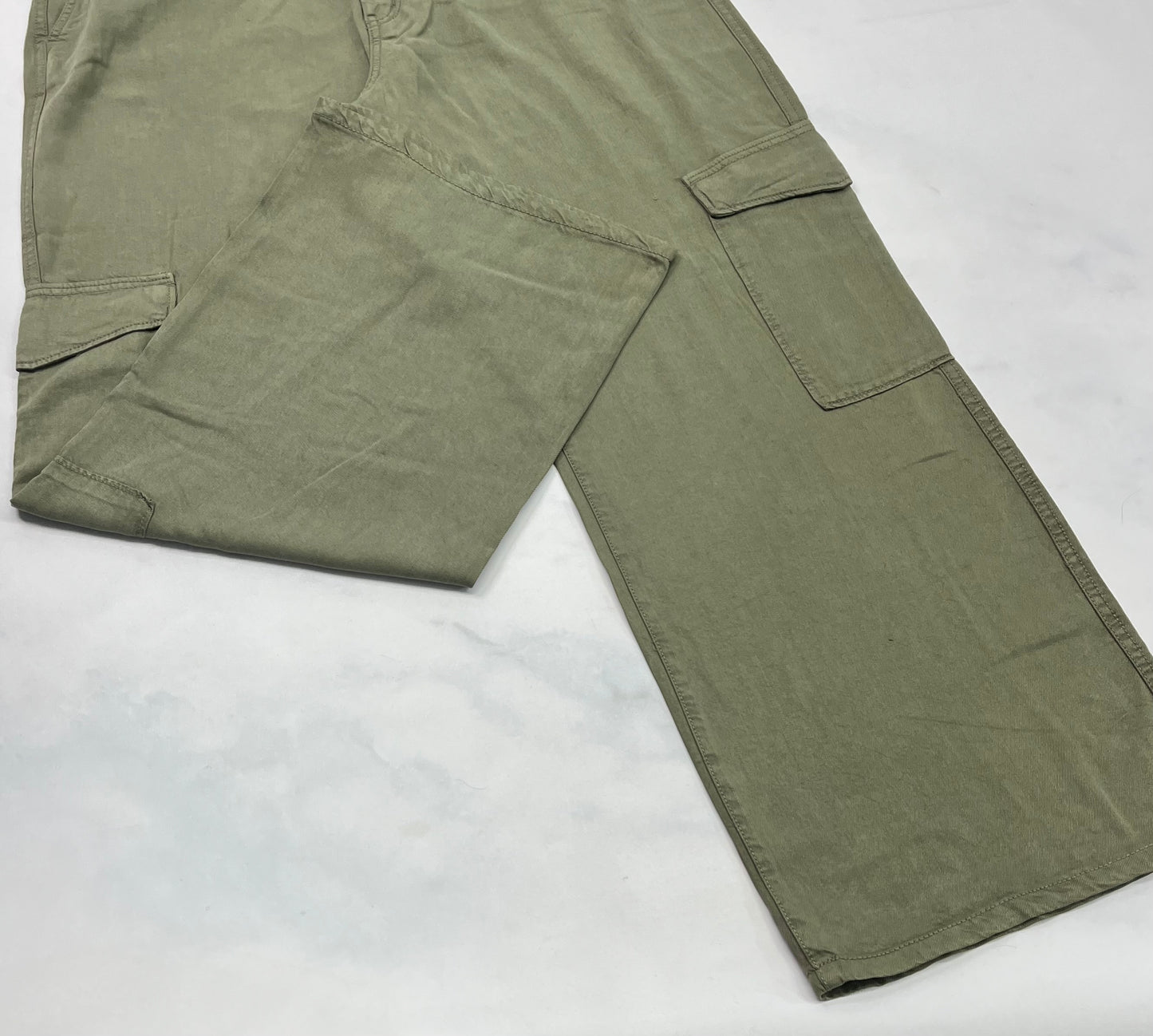 Reitman: Pantalon cargo ultra mou confo (jambe droite ) Gr:33 13 ans femme longueur petite.