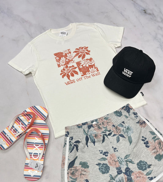 🌿 VANS : manche courte beige pâle fait 12 ans fille neuf !