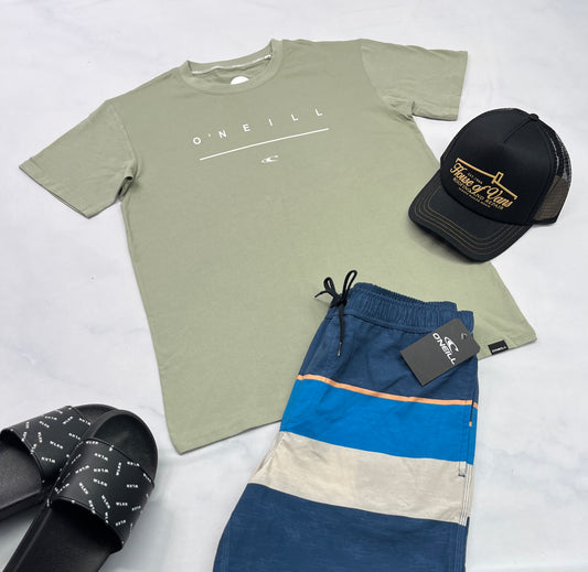 🌴 T-Shirt : O’Neill vert tendre neuf ! S/ homme ( fait 16 Ado ) et M( fait Small homme  confo) . Neuf !