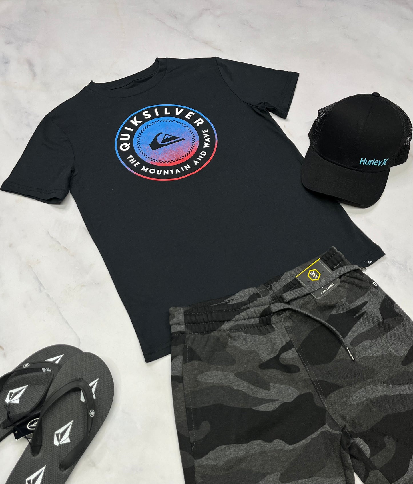 🤩T-Shirt : Quiksilver  14-16 ans garçon neuf !