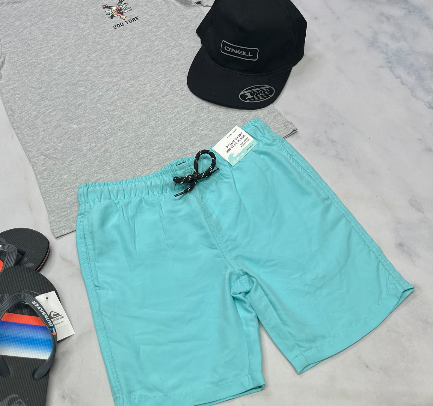 💦 Maillot : Turquoise souple 10-12 ans ( peu faire 12 ans ) neuf !