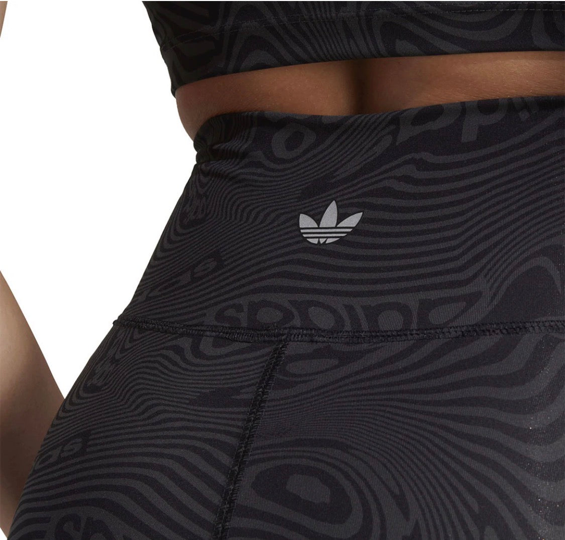 🩷Cuissard Adidas : tissu de sport stretch neuf ! Small femme taille haute .