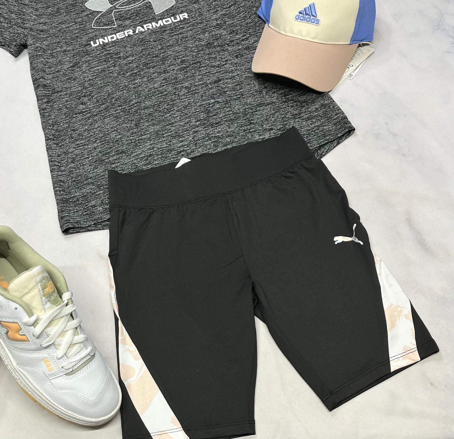 🌴 Cuissard Puma : tissu sport 12-14 ans fille neuf !