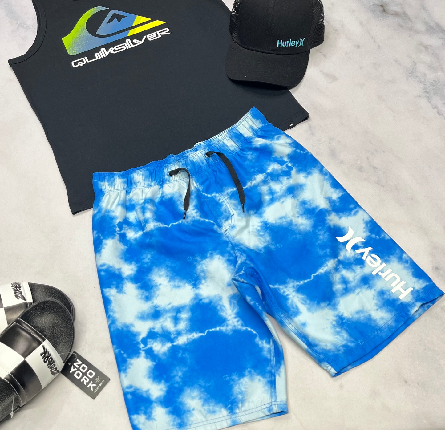 💦 Maillot : Hurley 14-16 ans garçon souple confo neuf !