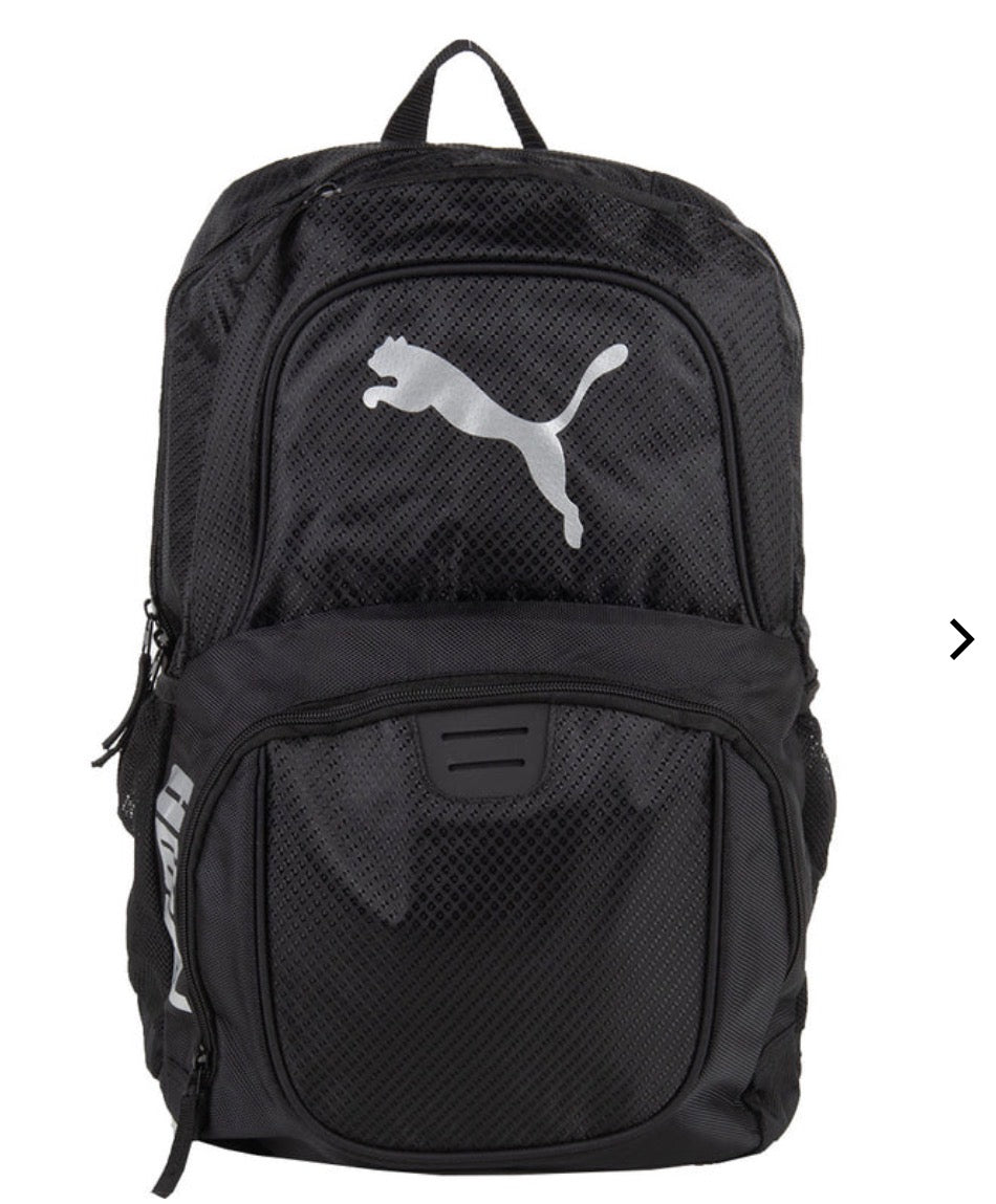 🌴 Sac d’école : PUMA unisexe . Tout noir neuf ! Voir tout les infos photo 4-5-6 .
