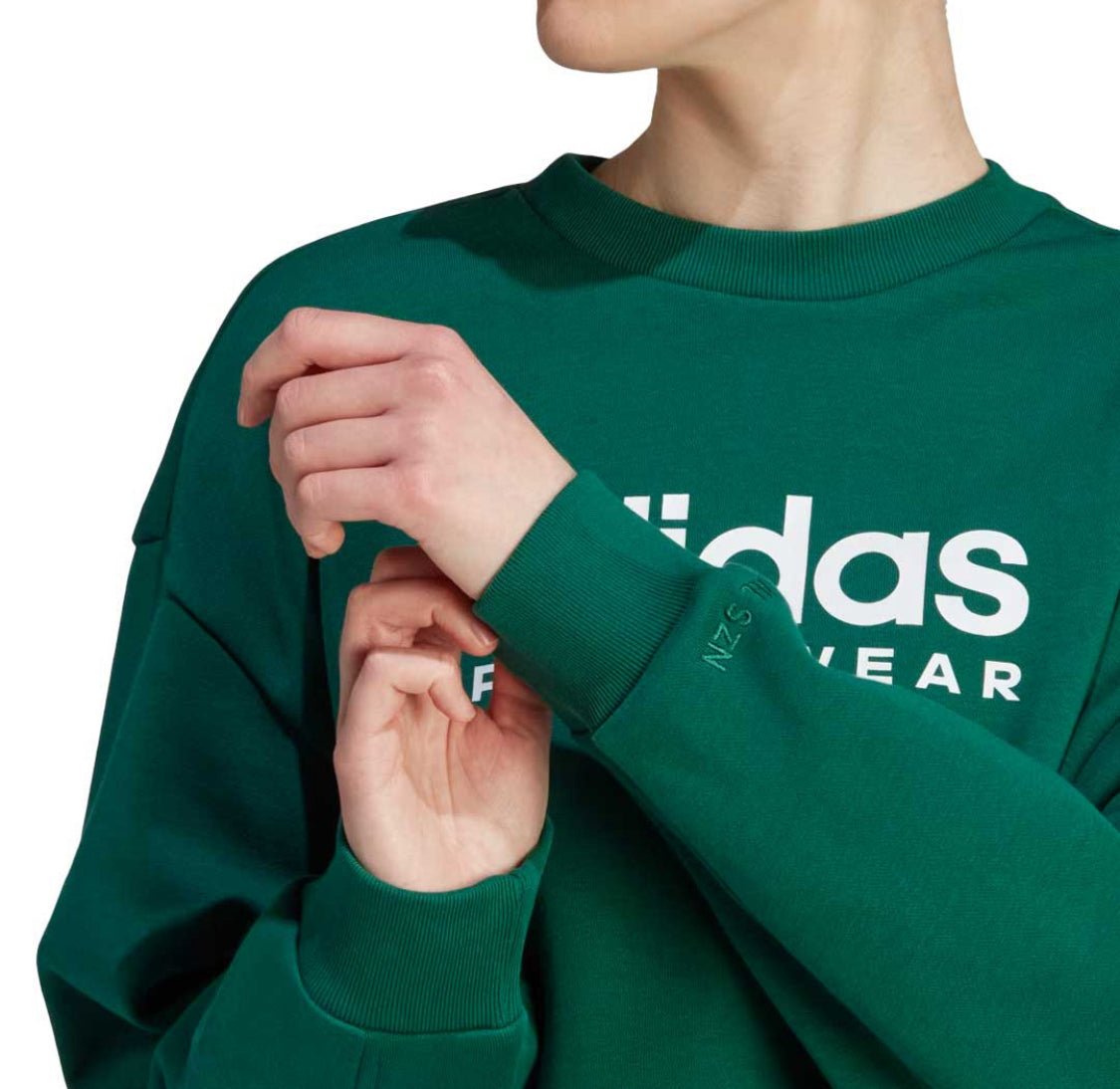Adidas : Ouaté vert / femme incroyable . Coupe relax neuf! fait : L-XL-XXL et 2XL femme