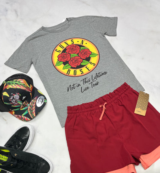 ☀️ Solde , T-Shirt : Guns N Rose soft neuf mais ombrage flou d’impression. Fait 12 ans fille !