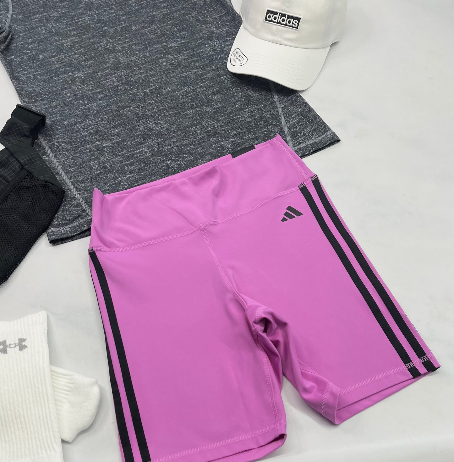 💕Cuissard : Adidas en tissu de sport stretch M fit ( fait SM/ femme ) neuf !