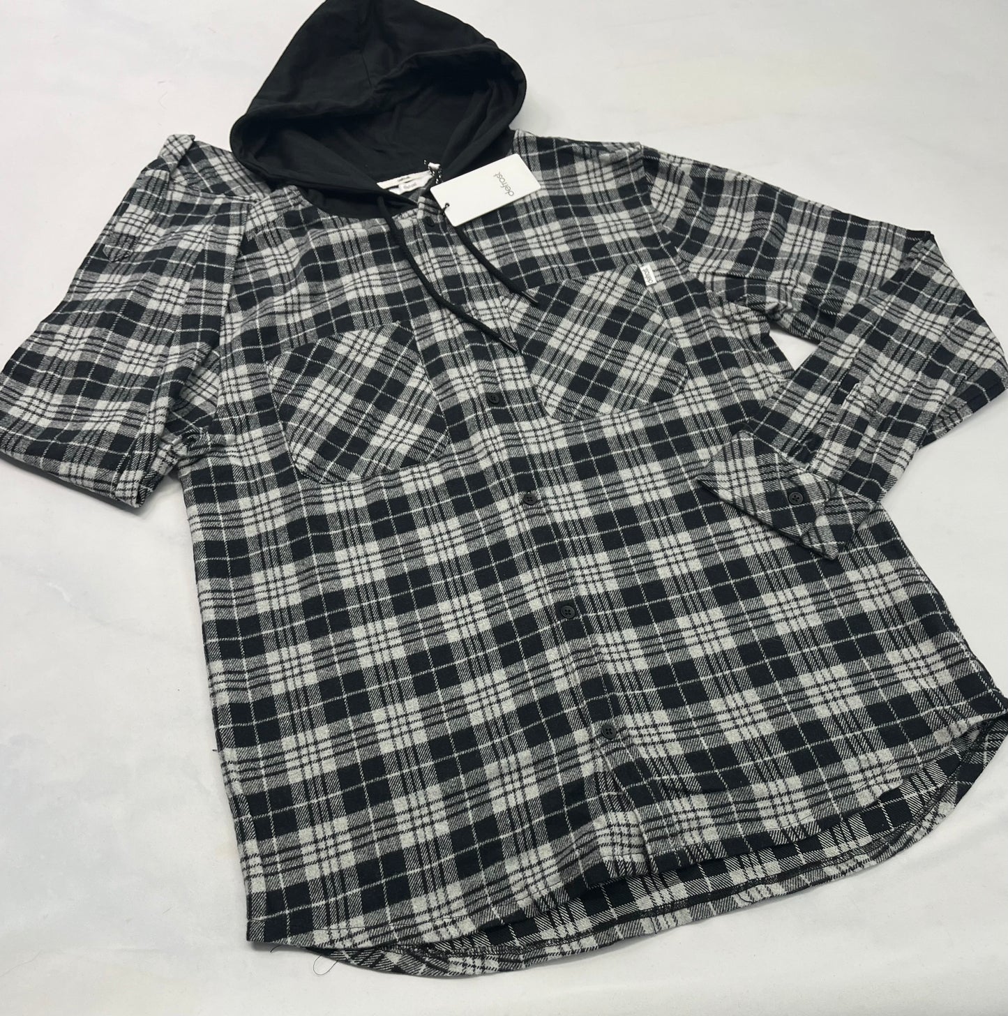 Chemise Defrost  : en flanelle douce avec capuchon neuve ! Small et médium homme confo .