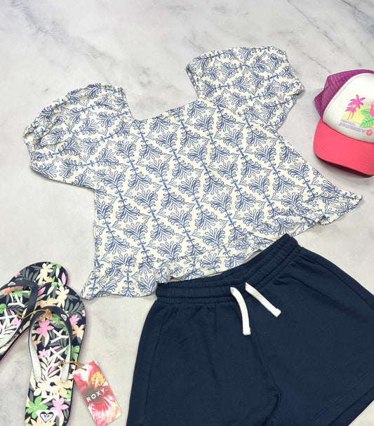 🌿 Haut look bohème : Blum 10(9-10 ans fille ) doublure int. Neuf ! Bout de manche et col élastique . Neuf !