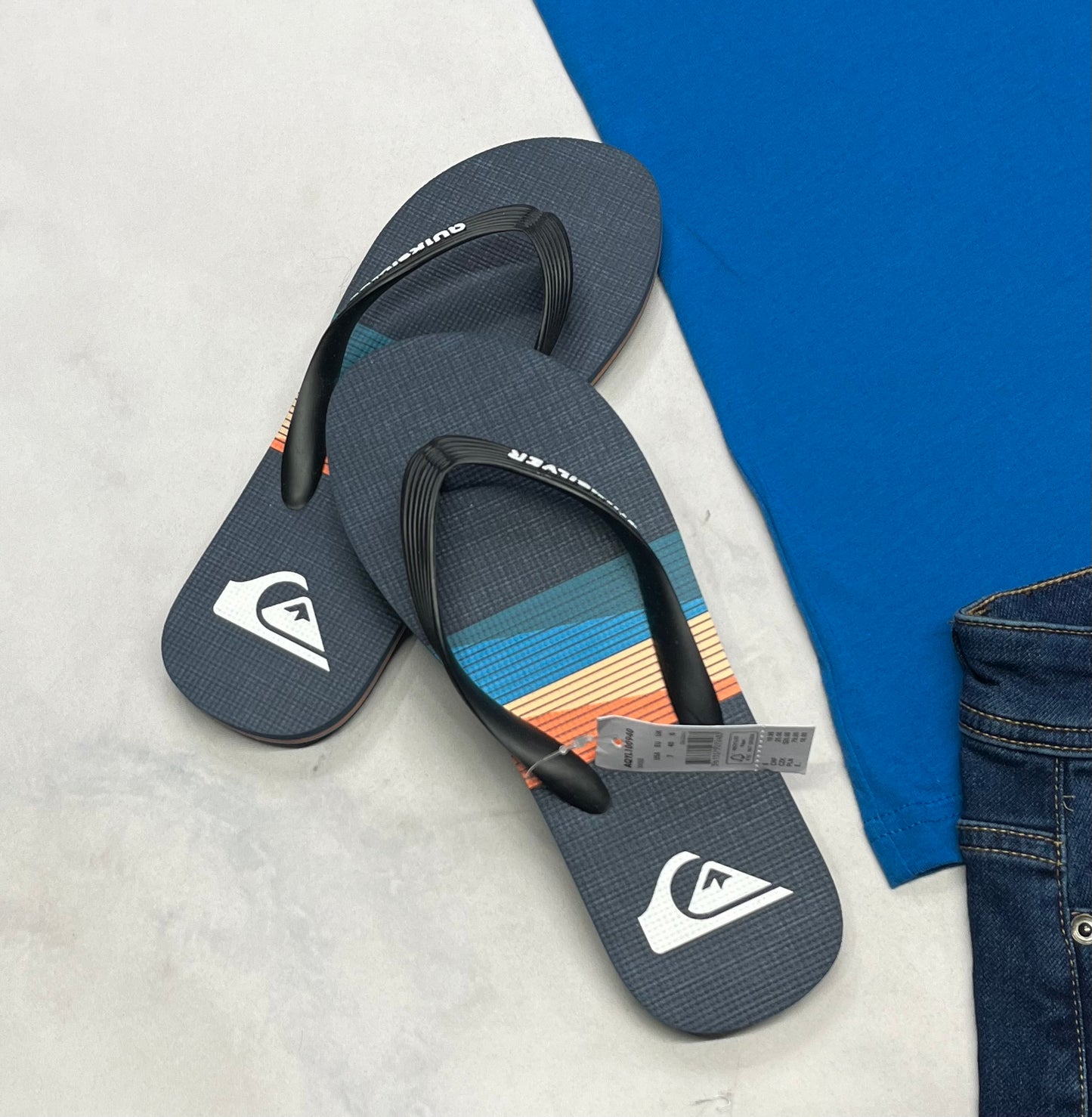 ☀️ Flip Flop : Quiksilver 7 junior garçon / ado neuf !