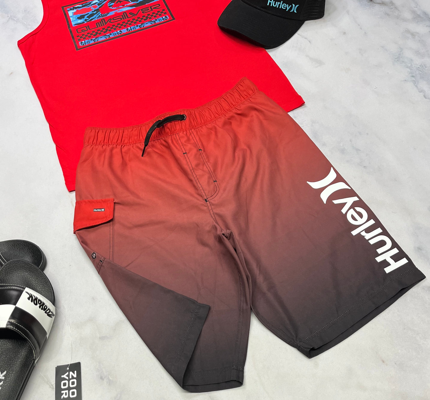 💦 Maillot Hurley : filet intérieur souple confo 14-16 ans garçon neuf !