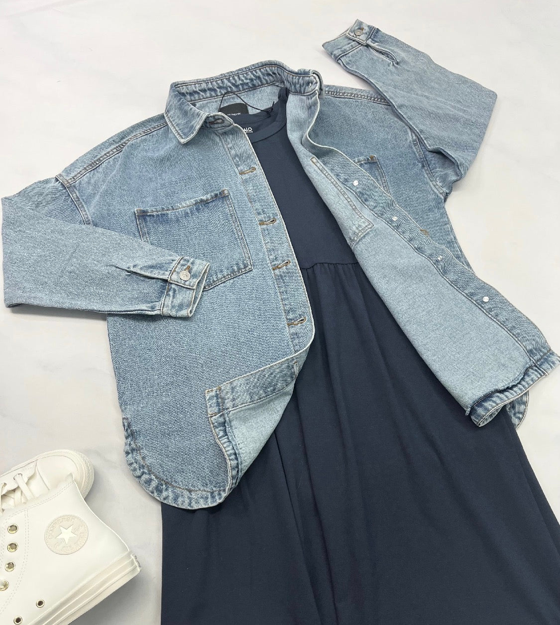 🩵 Manteau de jeans : Hudson M/femme coupe relax neuf !( peu faire L/F aussi)