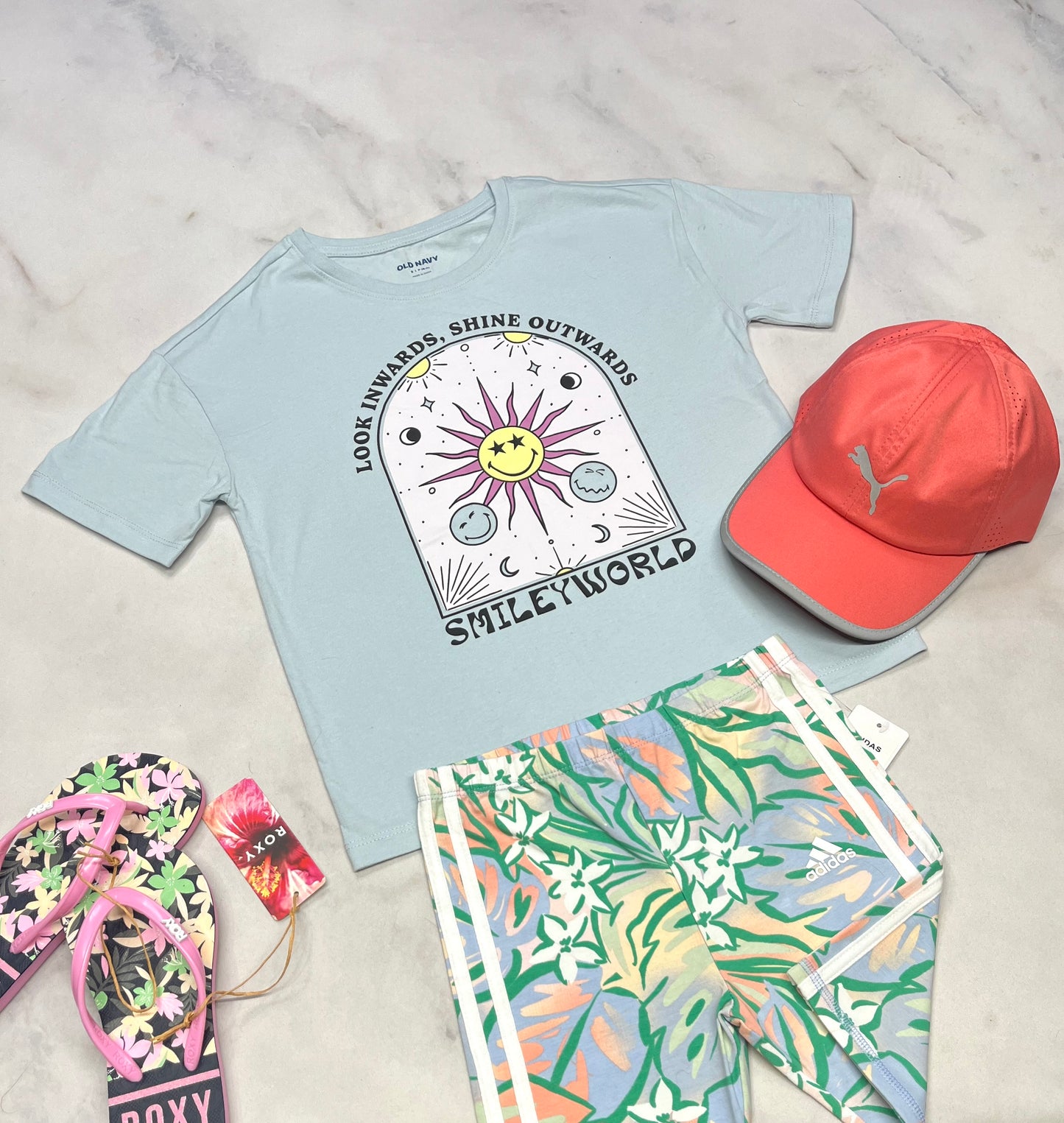 🩵 T-Shirt : 6X ans fille look over size neuf !