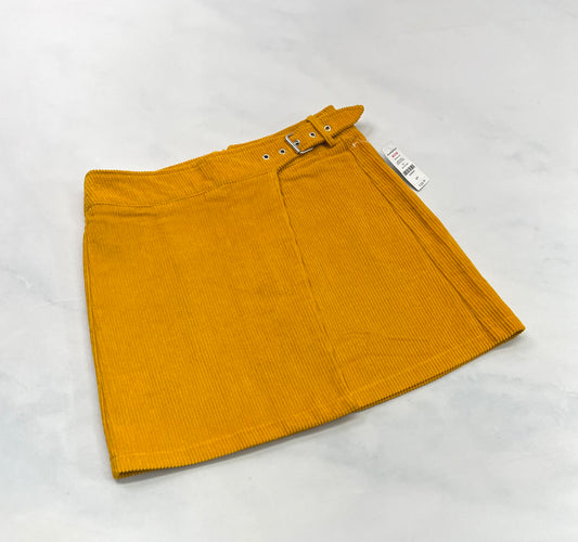 Jupe : en corduroy mou ajustable à la taille neuve ! Small (4-5 ans femme )