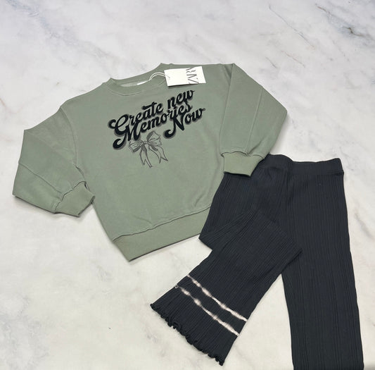 DUO: Zara + Skinny texturé évasé au bas 6X