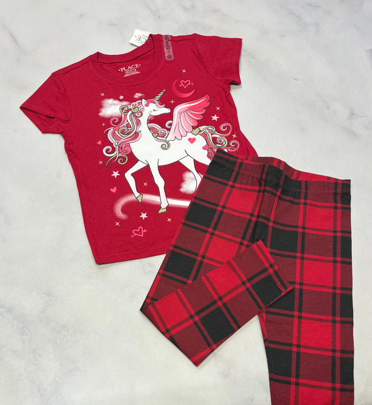 Duo 4 ans : Manche courte neuf brillant + Leg. 4 ans neuf!