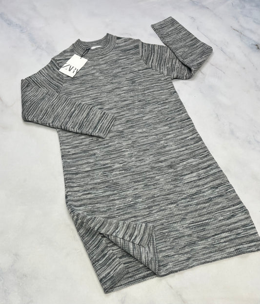 ZARA: Robe en tricot confo hyper stretch neuve ! 11-12 ans fille .
