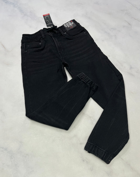 Jeg. Jeans mou : Zoo York noir 7-8 et 9-10 ans garçon neuve .