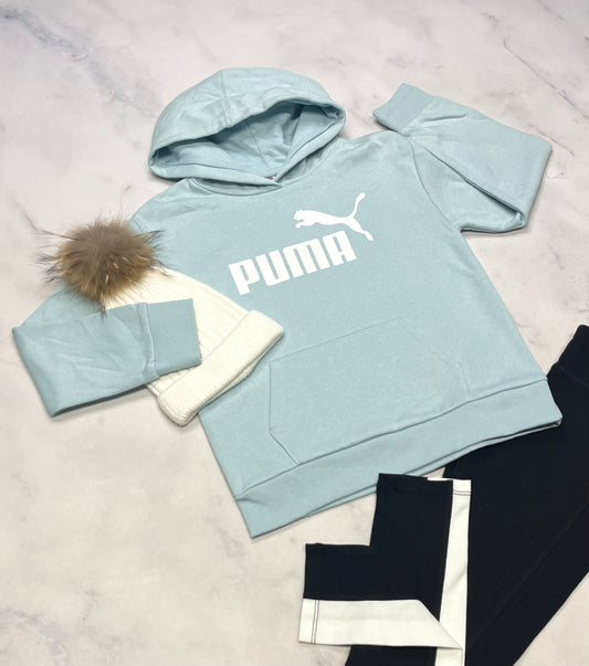 ❄️PUMA : Cagoule en ouaté bleu neuve ! 7-8 ans fille et 10-12 ans