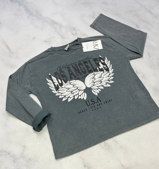 ZARA : charcoal look tie dye ! Neuf 9-10 ans